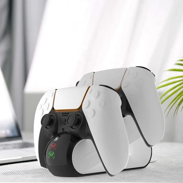 Opladningsstativ vandret til PS5 -kontroller Black one size