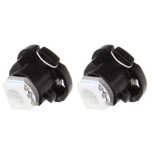 10-pakning LED-lampe Diode Neo Wedge T5 / T4.7 blå Blue one size