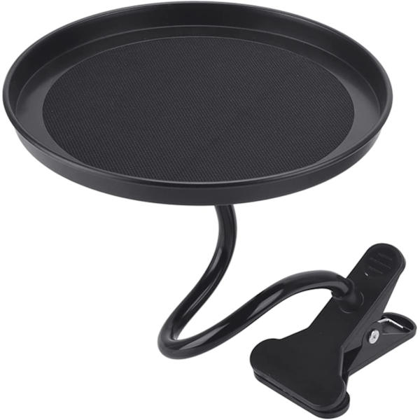 Spisebord med klemme Multifunksjonell for Car caravan boat ... Black one size