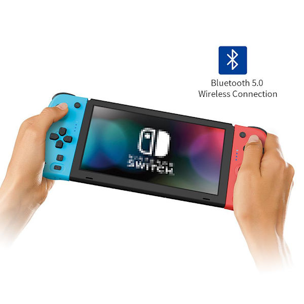 Joy controller Kompatibel med Nintendo Switch rød og blå Red one size