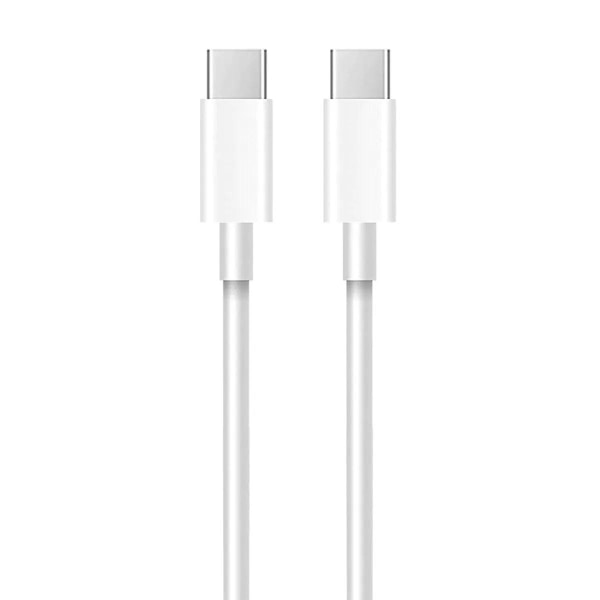 USB-C–USB-C Pikalatauskaapeli (2 m) White
