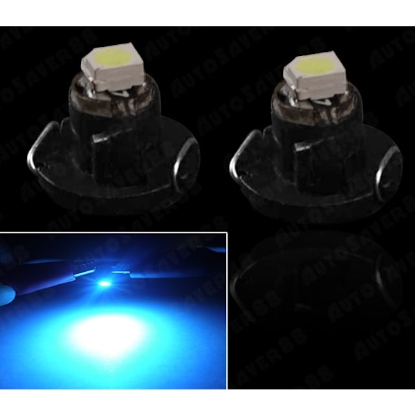 LED-lampe Diode Neo Wedge T4.2 Isblå 10-pakning Ice blue