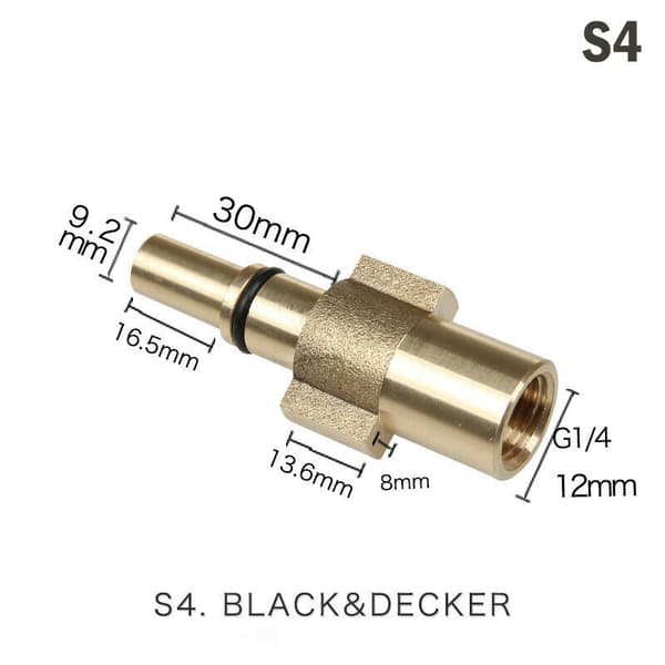 Skumlanse / skum Cannon Black & Decker White one size