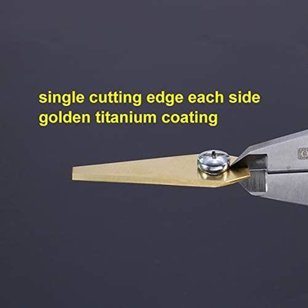 Titanbelagda knivar till Bosch Indego robotgräsklippare 9st Guld one size