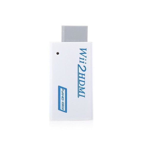 HDMI-sovitin Yhteensopiva kanssa Nintendo Wii -sovellukselle White