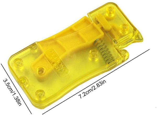 Automatisk Nålträdare lätt att använda och bära. Transparent one size
