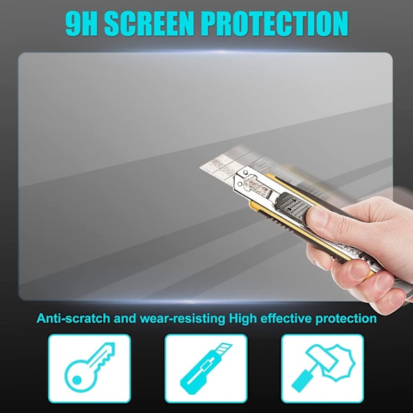 Herdet skjermbeskytter for Tesla Model X/S 2023 Transparent