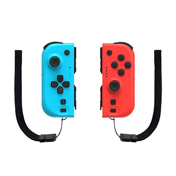 Joy controller Kompatibel med Nintendo Switch rød og blå Red one size