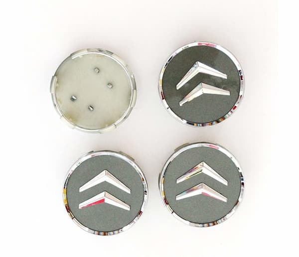 Cit03-60MM 4-pack Center kattaa Citroenin Silver one size