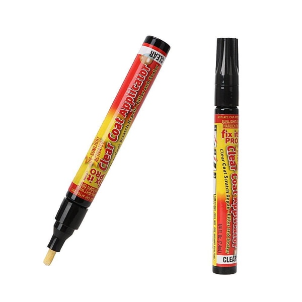 2x Lac Pen Scratch Removing Pen Transparent