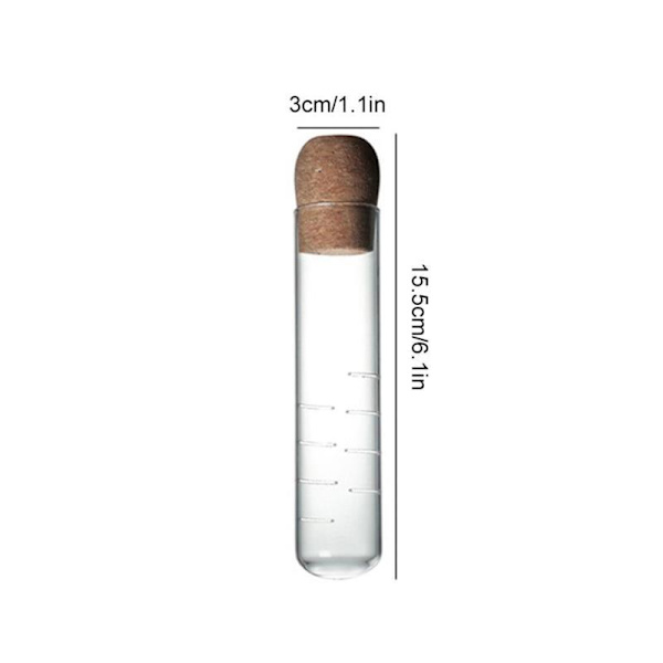 Smagfuld og elegant te infuser tea te-si i glas Transparent one size