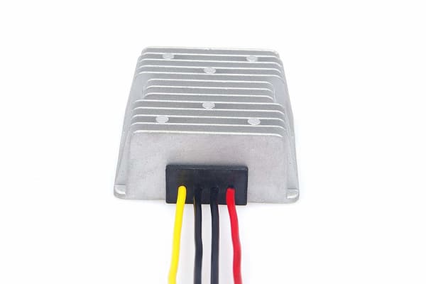 6V til 12V konverter 10A 120W til Car Boat Mobben Silver one size