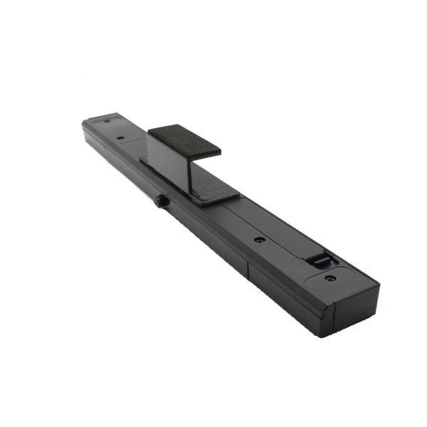 Sort trådløs sensorbar Kompatibel med wii / wii u Black one size