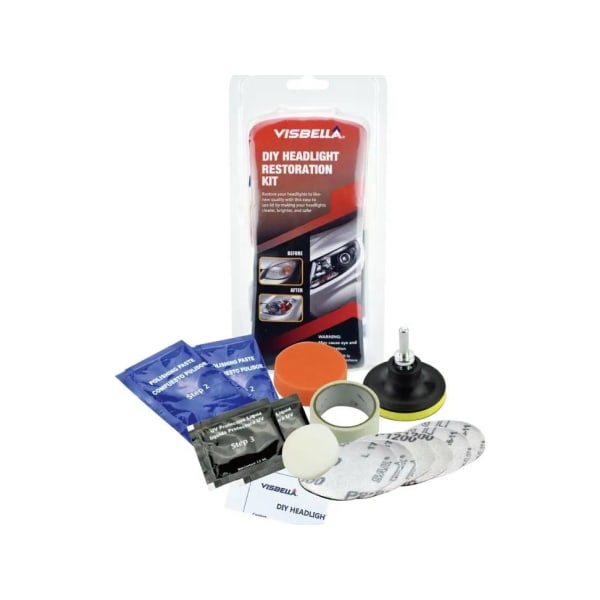 Visbella Frontlight renovation Polishing kit frontlights Transparent one size