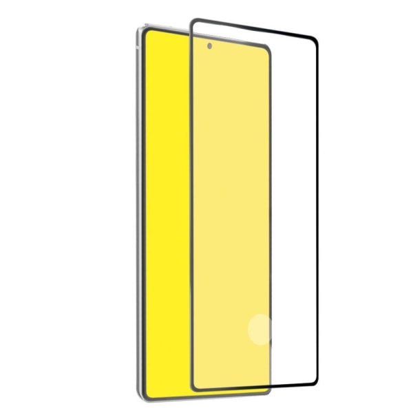 3x Herdet glassdeksel Samsung Note 20 Full Fit, Fingeravtrykk Transparent one size