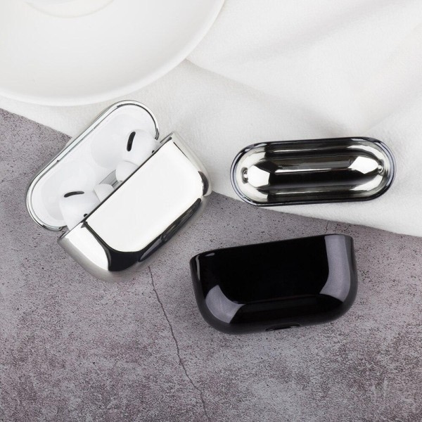 2x Silver Electroplate fodral Apple Airpods PRO Silver one size