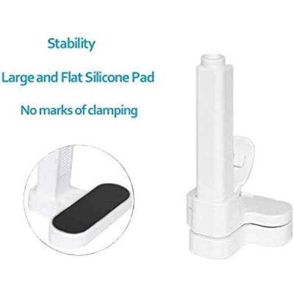 Slangeholder til CPAP Slip for alle sammenfiltringer med din CPAP slange White one size