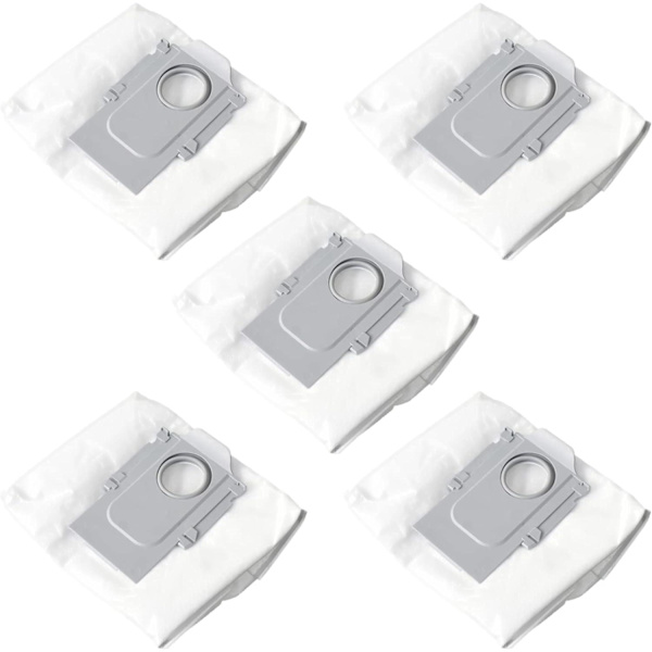 5x Støvsugerposer Xiaomi Roborock S8+ / S8 Pro Ultra mm. White one size