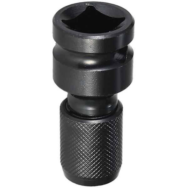Bitsadapter Adapterhylse 1/2 "- 1/4 HEX Black one size