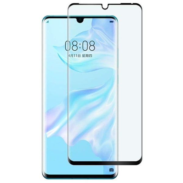 Glasskydd Huawei P30 Lite Härdat Täcker hela skärmen Transparent