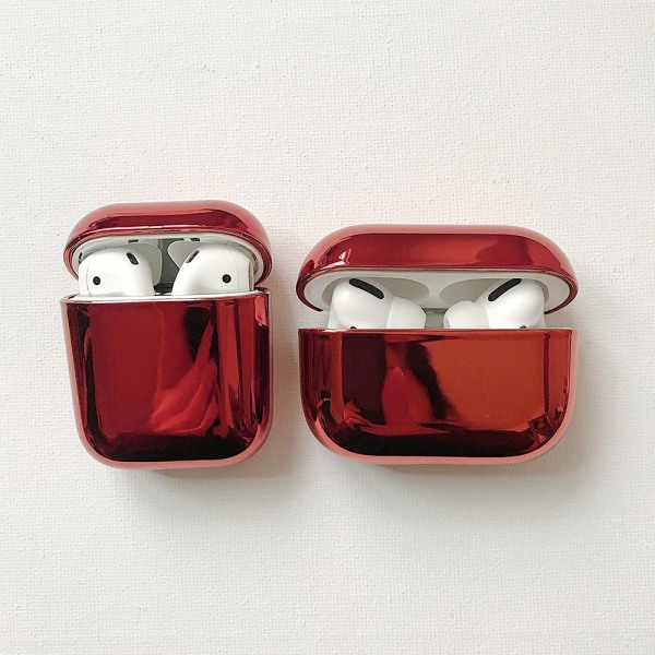 2x Punainen sähkölevykotelo Apple Airpods PRO Red one size