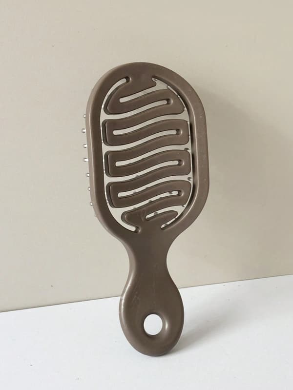 Minikam med ihålig design 2-i-1 vått torrt reseformat Brown