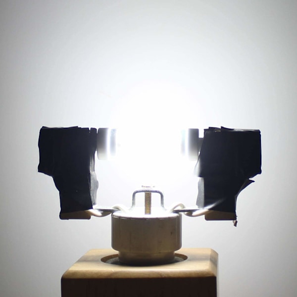 2 LED-lampor R7S 78 mm 5W 15 x 78 mm, Kallt vitt 6000K, 220V