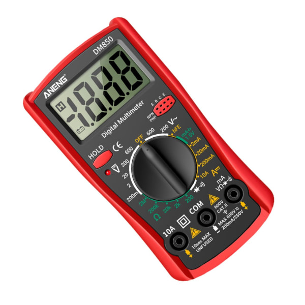 Digitalt Multimeter Voltmeter Multimeter Håndholdt Oscilloskop Område Frekvens Ohmmeter Elektrisk Multimeter Digitalt Testverktøy Multimeter Tester