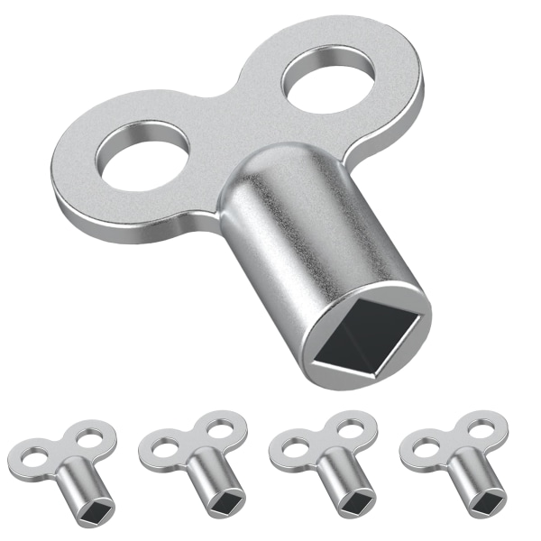 Radiatoraftapningsnøgle, 4 stk. Radiatoraftapningsventilnøgle
