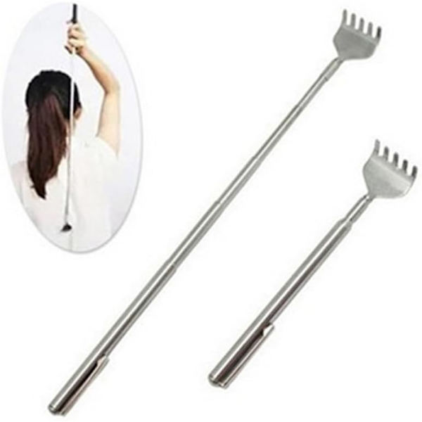 Retractable back scratcher