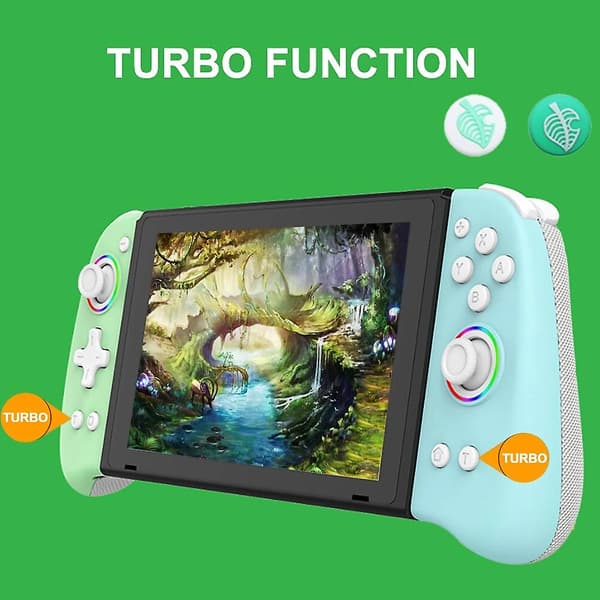Trådløs (l/r) Joypad-controller til Nintendo Switch / Oled Gamepad Joysticks Con med tilpasset udgave Crossing