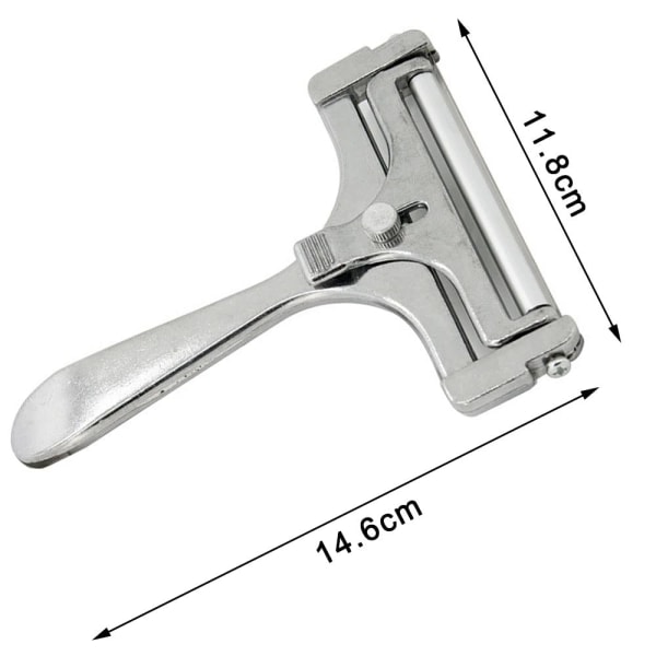 Ostskärare Ostskärare Handhållen Justerbar Tjockleksskärare Ostverktyg Lämplig för Ost