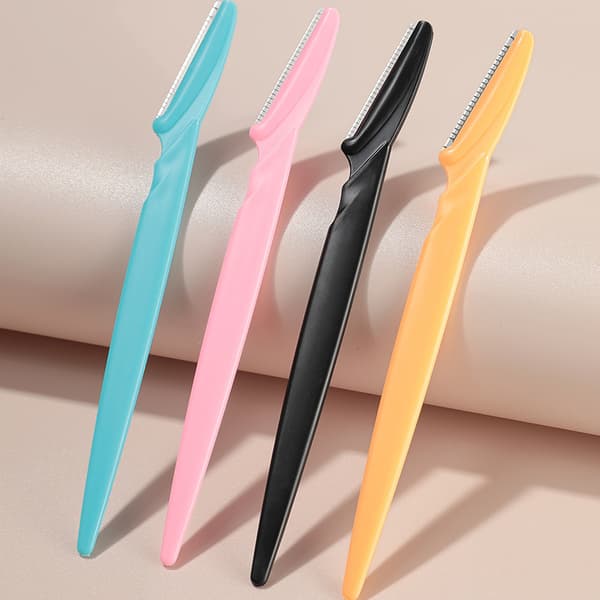 10 st Eyebrow Razor, Eyebrow Trimmer yellow