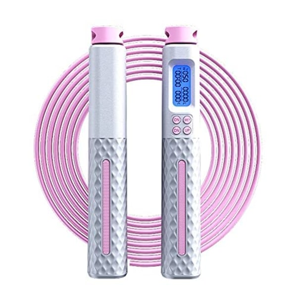 Skipping Rope Jump Rope, Intelligent Electronic Counting, The Length of The Rope Can Be Adjusted, or Cordless, Professional Sports Equipment