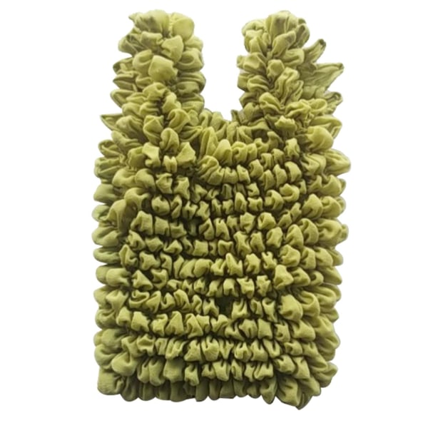 Stretch bag plissert veske | Ananaspose, Fleksibel strekkveske, Elastisk polybag med stor kapasitet, Gjenbrukbare Eco-handleposer med stor kapasitet
