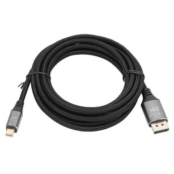 B03053 mini dp til DP-kabel 1.4 Versjon 8K Høyoppløselig Kabeladapter 3 Meter