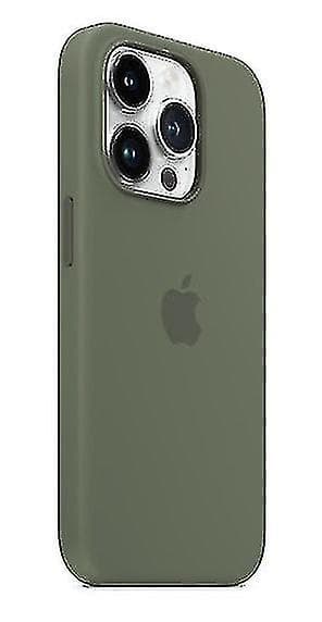 Silikonikuori iPhone 14 Prolle Olive