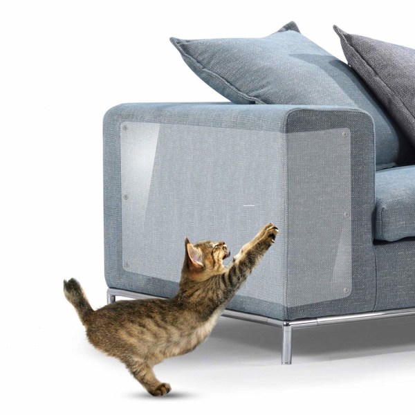 6 møbelbeskyttere Brede kattepuder Ridsebeskyttere Sofabeskytter