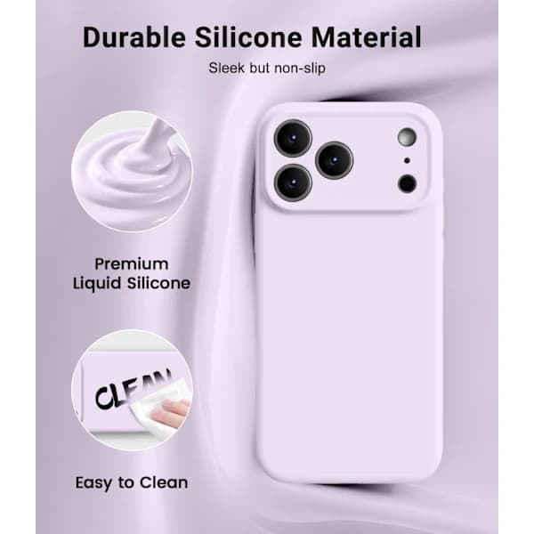 FitSleeps Silent Vibrating Alarm Clock Mauve nuag Mauve cloud iPhone 17 Pro