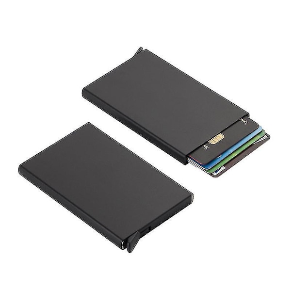 Aluminium pop-up-korthållare med RFID-skydd