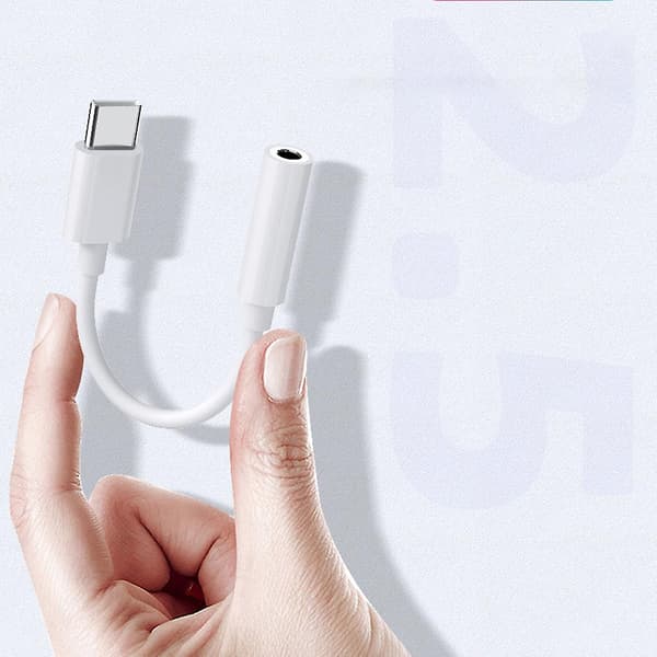 USB-C til AUX 3,5 mm adapter til Samsung-hovedtelefoner