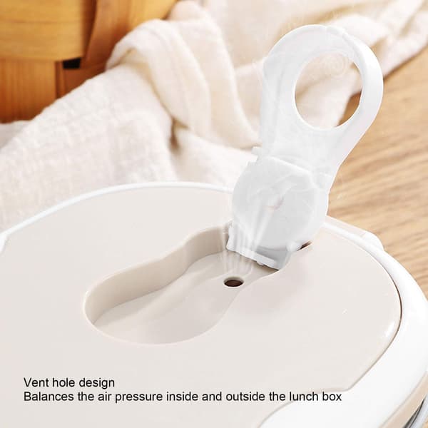 Isolert Bento Matboks i Rustfritt Stål, 2-Lags Matbeholder 1800ml Double-layer