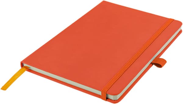 A5 Notesbog Skriveblok Ny Linjeret Hardback Journal Notesbog Dagbogsblok Orange