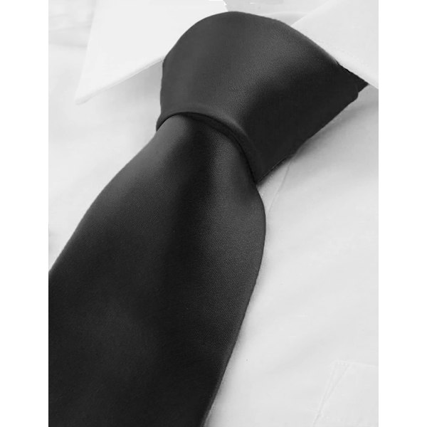 Menn Slips Solid Farge Slips for Menn Bryllup Business Formelle Slips