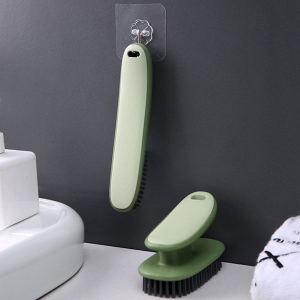 Hushållsmindre skrubbborste mjuk borste 2-pack (grön)
