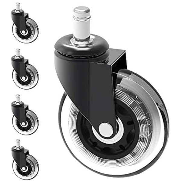 10mm Stamme Stol Caster Hjul Udskiftning Beskyttelse Trægulv