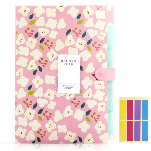 Expandable Expanding File,Expanding File Folder A4,Pink