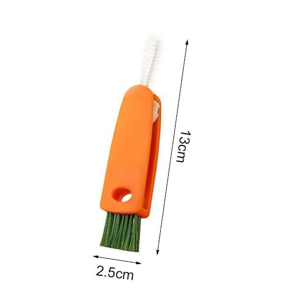 2 st Flerfunktionsflaska Gap Cleaner Borstar