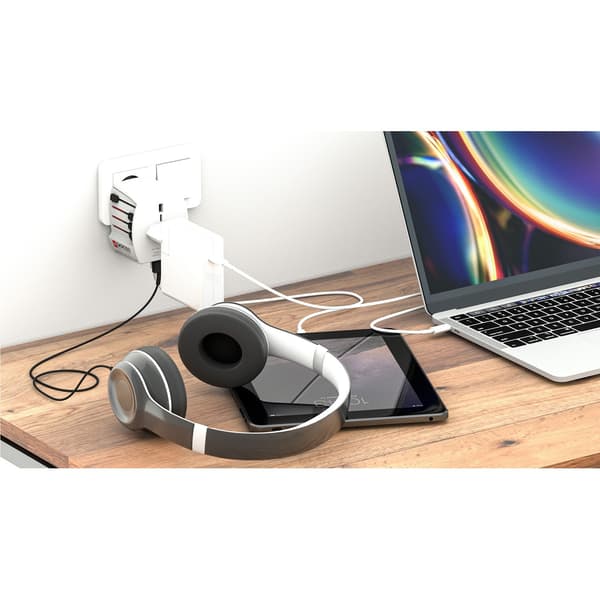 Verdensrejseadapter MUV USB 12W Ujordet 218