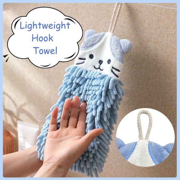 Håndkle til oppheng, mykt og fluffy mikrofiber med rask tørking